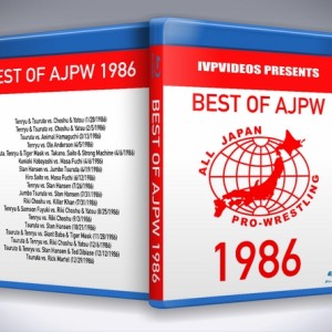 Best of AJPW in 1986 (Blu-Ray Disc With Cover Art)